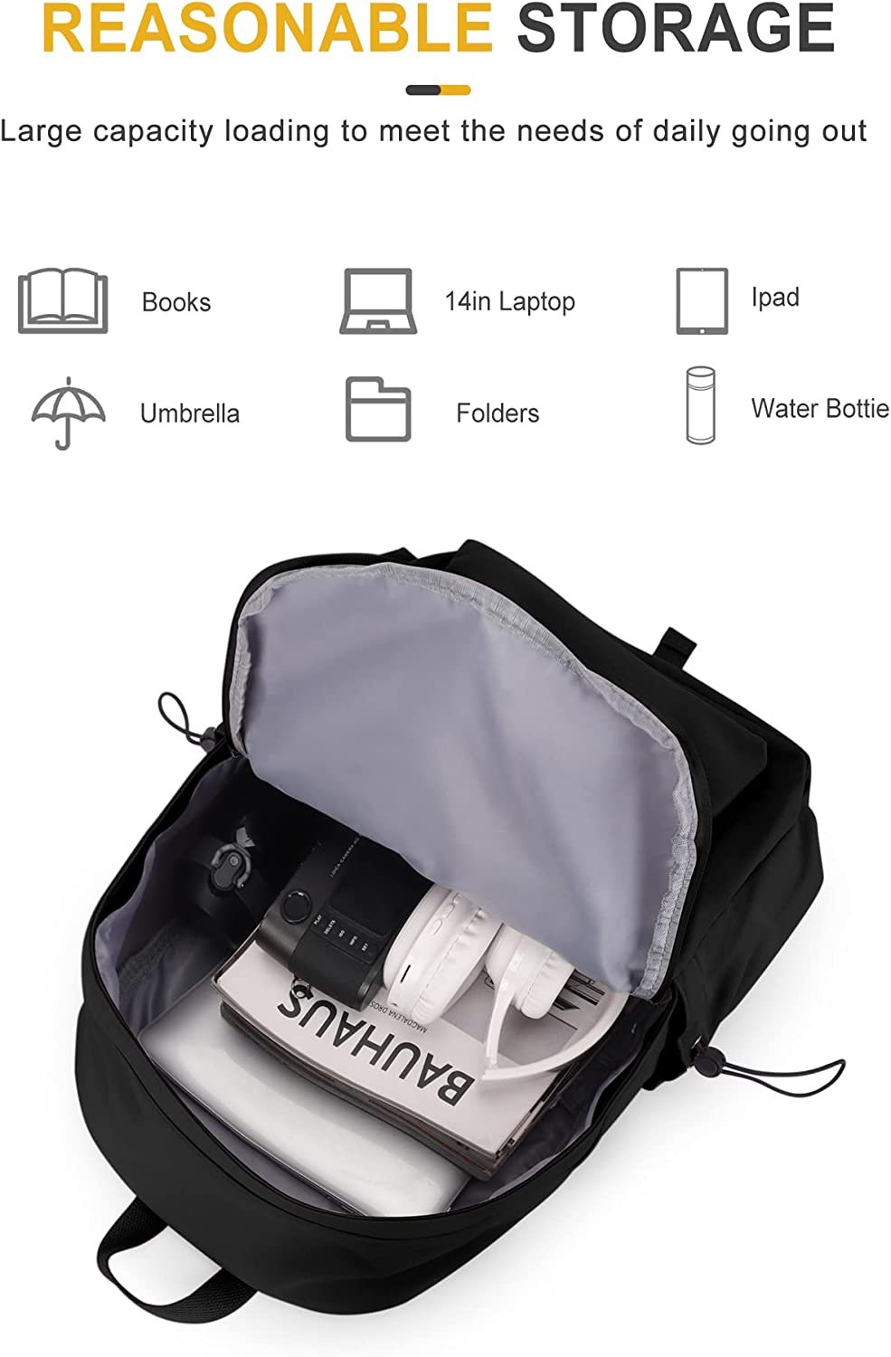 Backpack for Boys Girls Teens