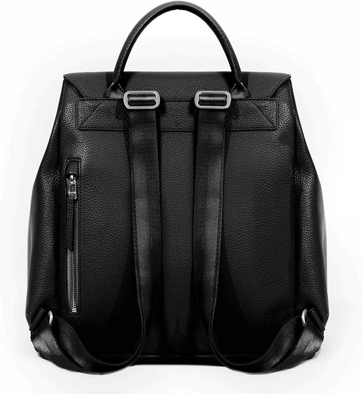 Drawcord Diaper Bag Backpack, Ebony